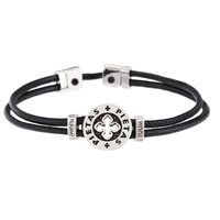 Bracciale Tuum Uomo Settedoni in Argento BRDIP90BPNDM - BRDIP90BPNDM